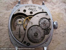 Load image into Gallery viewer, Elgin in Square Tonneau Art Deco Case, Manual, 29x29mm