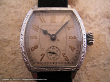 Load image into Gallery viewer, Elgin Large Decorative Tonneau Beauty, Manual, Huge 31x39mm