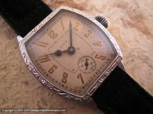 Load image into Gallery viewer, Elgin Large Decorative Tonneau Beauty, Manual, Huge 31x39mm