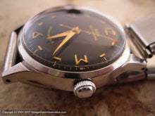 Load image into Gallery viewer, Stunning Black Art Deco Dial Elgin Shockmaster, Automatic, 29mm