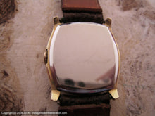 Load image into Gallery viewer, Early Elgin with Contrasting Silver Rope Bezel Design, Manual, 26x30mm