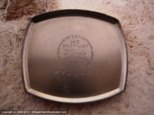 Load image into Gallery viewer, Early Elgin with Contrasting Silver Rope Bezel Design, Manual, 26x30mm