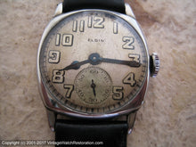 Load image into Gallery viewer, Mid-Twenties Elgin Square Tonneau with Impressive Dial, Manual, 28x28mm