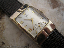 Load image into Gallery viewer, Elgin Cream Dial Deco Case Cal 673, Manual, 21.5x36mm