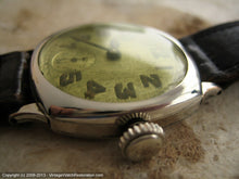 Load image into Gallery viewer, Early Transitional Elgin with Light Golden Patina Dial, Manual, 31x37.5mm