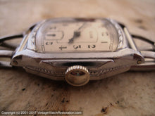 Load image into Gallery viewer, Elgin Original Germanic Deco Dial from Depression Era, Manual, 28.5x37.5mm