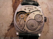 Load image into Gallery viewer, Elgin Patina Dial and Wheat Stalk Case, Manual, 30x35mm