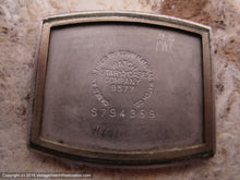 Load image into Gallery viewer, Elgin Shockmaster Tortoise Shaped Flared Case with Original Box and Brochure, Manual, 25x37mm