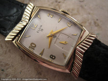 Load image into Gallery viewer, Elgin 'Fremont' Chevron Decorative Case Lug Design, Manual, 26x37mm