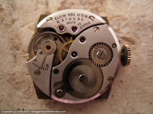 Load image into Gallery viewer, Elgin 'Fremont' Chevron Decorative Case Lug Design, Manual, 26x37mm