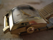 Load image into Gallery viewer, Beefy Square Elgin Shockmaster with Quadrant Design Dial, Manual, 28.5x28.5mm