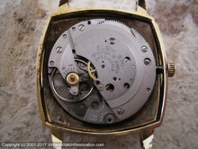 Load image into Gallery viewer, Elgin 'TV Style' Case with Date at 4:30, Manual, 31x31mm