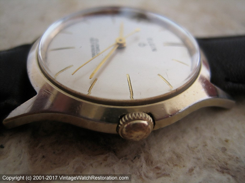 Elgin Super Clean 27 Jewel Self Winding Automatic 32mm Vintage Watch Restoration