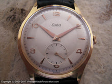 Load image into Gallery viewer, Magnificent NOS Eska Two-Tone Dial, Manual, Large 36mm