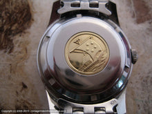 Load image into Gallery viewer, Eterna-Matic KonTiki Silver-Gray Dial, Date, and Original Brick Style Bracelet, Manual, Large 35mm