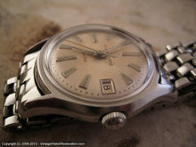 Load image into Gallery viewer, Eterna-Matic 'Kon Tiki' with Date and Original Kon Tiki Signed Stainless Steel Bracelet, Automatic, Large 34mm