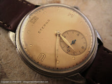 Load image into Gallery viewer, WWII Era Classic Gold Dial Eterna, Manual, Large 35mm