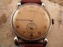 Load image into Gallery viewer, Everton Copper Tan Dial with Tear Drop Lugs, Manual, 33.5mm