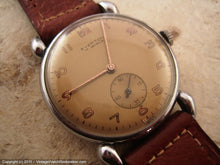 Load image into Gallery viewer, Everton Copper Tan Dial with Tear Drop Lugs, Manual, 33.5mm