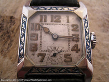 Load image into Gallery viewer, Fabulous 1930 Era Exello in Superb Decorative Case, Manual, 27x27mm