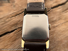 Load image into Gallery viewer, Elgin 1952 Cal 683 Tonneau Scalloped Case, Manual, 26x36mm