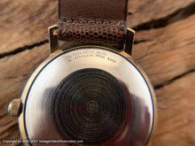 Load image into Gallery viewer, Elgin Pie Pan Dial, Silver and Gold, So Elegant, Manual, 34mm