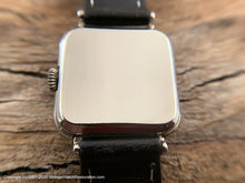 Load image into Gallery viewer, Elgin c.1929 Art Deco Two-Tone Rose Gold Dial, Rounded Square Case, Manual, 29x36mm