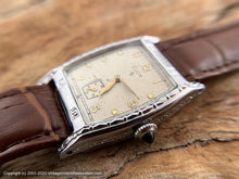 Load image into Gallery viewer, Elgin Barrel Decorative Case with Original Dial and Jewel Tipped Crown, Manual, 26.5x36.5mm