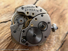 Load image into Gallery viewer, Elgin Barrel Decorative Case with Original Dial and Jewel Tipped Crown, Manual, 26.5x36.5mm