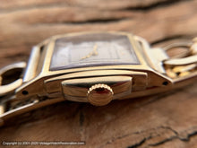 Load image into Gallery viewer, Elgin c.1921 in Stepped Case and Period Bracelet, Manual, 27x36.5mm