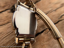 Load image into Gallery viewer, Elgin c.1921 in Stepped Case and Period Bracelet, Manual, 27x36.5mm