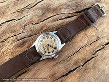 Load image into Gallery viewer, Elgin WWII Era with Parchment Patina Dial, Manual, 30mm