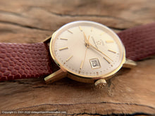 Load image into Gallery viewer, Eterna-Matic 'Birks' Pie-Pan Dial with Date, NOS, Automatic, 33.5mm