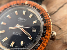 Load image into Gallery viewer, Exactus with Black Dial and Amazing Orange Bezel Ring, Date, Automatic, Huge 42mm