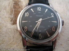 Load image into Gallery viewer, Fairfax (Baylor) Black Military 24-Hour Dial , Manual, Large 34mm