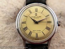 Load image into Gallery viewer, Favre-Leuba 'Sea Chief' with Bright Yellow Dial, Manual, 34mm