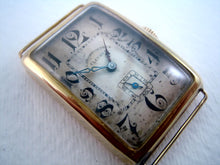 Load image into Gallery viewer, Very Large and Rare 18K Gold Fleurus Chronometre, Manual, 26x36mm