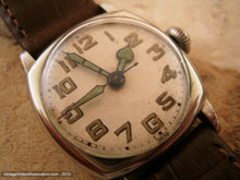 Load image into Gallery viewer, Early Military Gallet White Gold Gem, Manual, 26x26mm