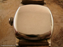 Load image into Gallery viewer, Early Military Gallet White Gold Gem, Manual, 26x26mm