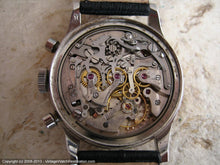 Load image into Gallery viewer, Rare All Original Gallet MultiChron 12 'Jim Clark' Black Military-Style Dial Chronograph, Manual, Huge 38mm