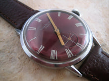 Load image into Gallery viewer, Bordeaux Dial Girard-Perregaux with Large Roman Numerals, Manual, Very Large 37mm