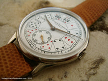 Load image into Gallery viewer, Girard-Perregaux Unusual Playing Card Dial Design, Manual, Huge 38mm