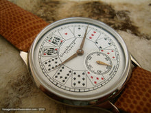 Load image into Gallery viewer, Girard-Perregaux Unusual Playing Card Dial Design, Manual, Huge 38mm