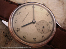 Load image into Gallery viewer, Large Girard-Perregaux with Original Dial and Rose-Gold Bezel Ring, Manual, 35mm