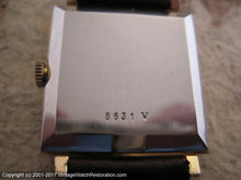 Load image into Gallery viewer, Girard-Perregaux Checkered Golden Dial with Date in Square Case, Manual, 29x29mm