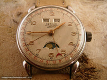 Load image into Gallery viewer, Complicated Gotham Date-O-Matic Moonphase, Manual, Large 35mm