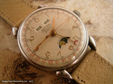 Load image into Gallery viewer, Complicated Gotham Date-O-Matic Moonphase, Manual, Large 35mm