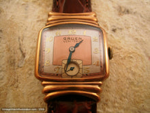 Load image into Gallery viewer, Copper Gruen Veri-Thin Gem with Deco Lugs, Manual, 26x35.5mm