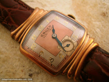 Load image into Gallery viewer, Copper Gruen Veri-Thin Gem with Deco Lugs, Manual, 26x35.5mm