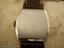 Load image into Gallery viewer, Gruen Two-Tone Doctor's Precision in a Barrel Shaped Case , Manual, 26x39mm